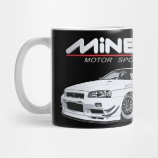 mine's GT-R R34 Skyline Nissan Vspec N1  BNR34 Mug